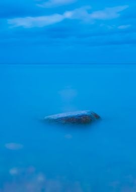 Rocky Sea Shore At Sunrise