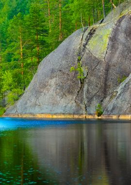 Saimaa Lake In Finland