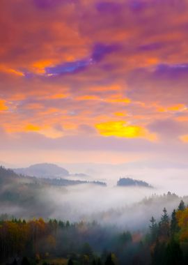 Czech Typical Autumn Lands