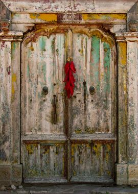 Old Ristra Door