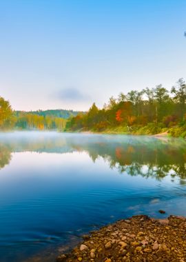 Autumn Gauja River In Sigu