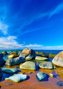 Rocks At The Coast Of Kasm