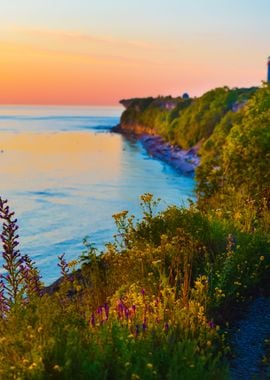 Cliffs At The Coast In Pal