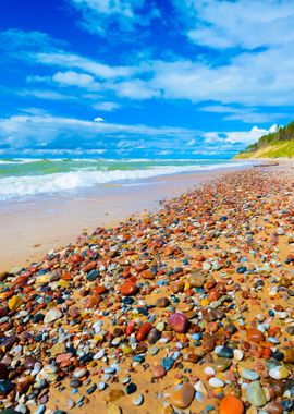 Baltic Sea Shore In Jurkal