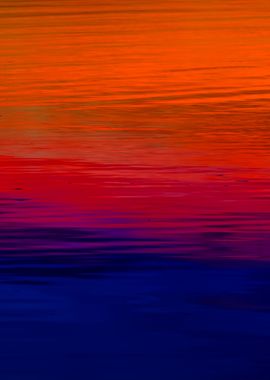 Colorful Sunrise On A Lake