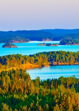 Landscape Of Saimaa Lake F