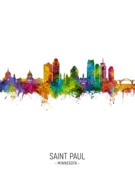 Saint Paul Skyline