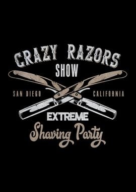 crazy razor black