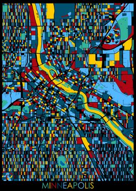 minneapolis map retro 4