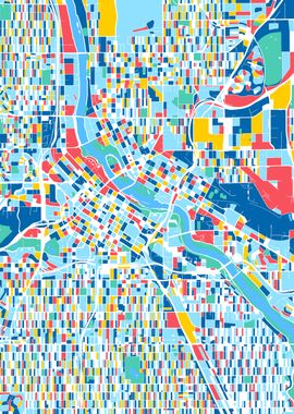 minneapolis map retro 5