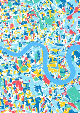 london map retro 5