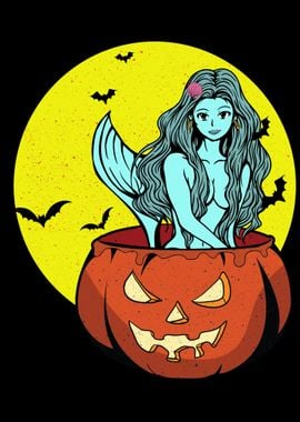 Halloween Mermaid 