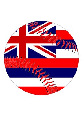 Hawaii Flag Baseball