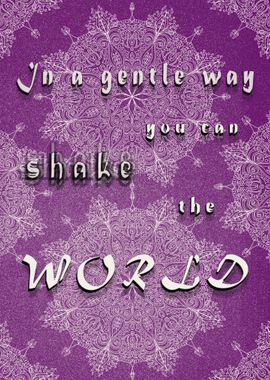 Shake the World Purple 