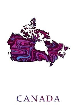 Canada Liquid Map