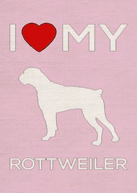 Rottweiler art funny