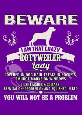 Rottweiler funny poster