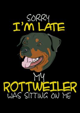 Rottweiler funny poster