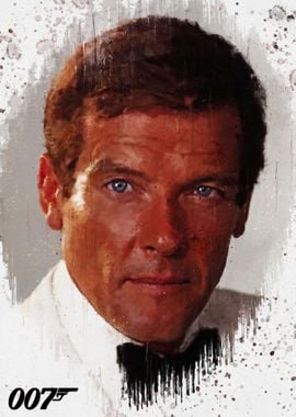 Roger Moore Painting