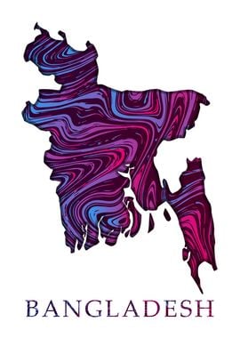 Bangladesh Liquid Map