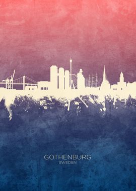 Gothenburg Sweden Skyline