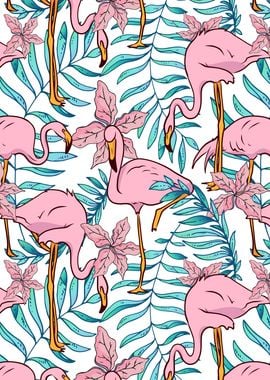 Boho Flamingo