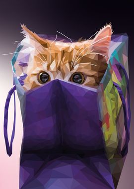 Cat in bag