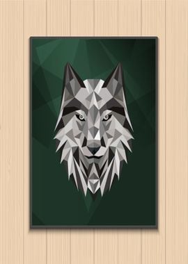 Wolf Animal abstract