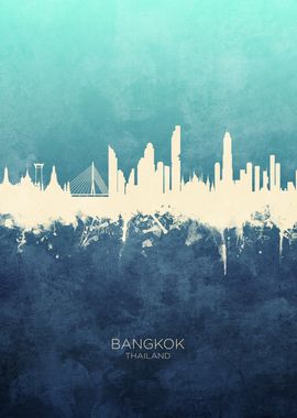 Bangkok Thailand Skyline