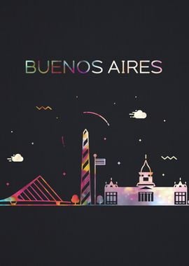 Buenos Aires City Skyline