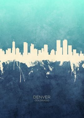 Denver Colorado Skyline