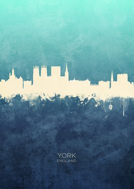 York England Skyline