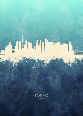 Tokyo Japan Skyline