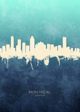 Montreal Canada Skyline