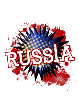 Russia Cartoon Exclamatio