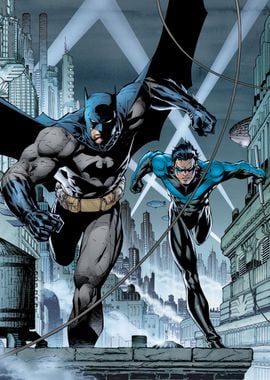 Batman and Nightwing