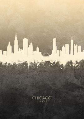 Chicago Illinois Skyline