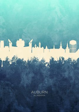 Auburn Alabama Skyline