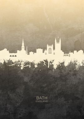 Bath England Skyline