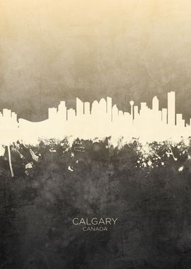 Calgary Canada Skyline