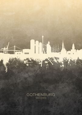 Gothenburg Sweden Skyline