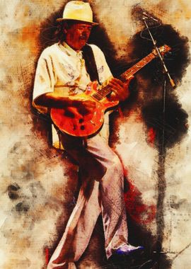 Smudge Carlos Santana