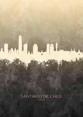 Santiago de Chile Skyline