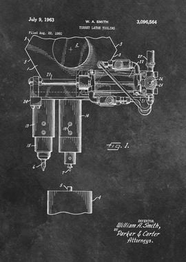 Smith Turret Lathe tooling