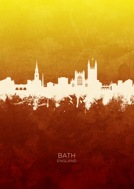 Bath England Skyline