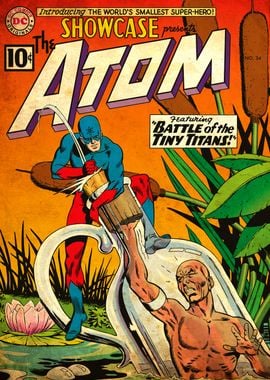 Showcase the Atom 1 by Gil Kane and Murphy Anderson by Joe Shuster