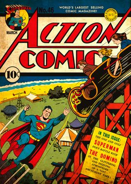 Action Comics Superman 46 by Fred Ray