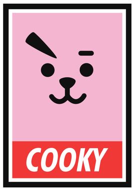 COOKY BT21 OBEY STYLE