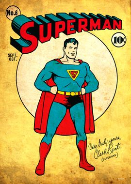 Superman 6 by Joe Shuster and Paul Cassidy