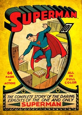 Superman 1 by Joe Shuster